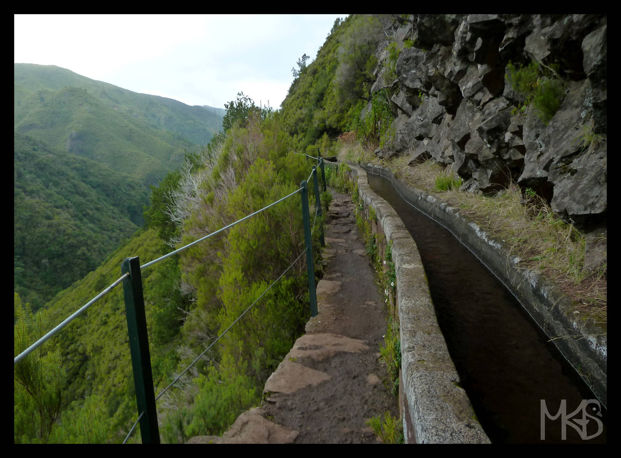 Levada in Paul da Serra, Madeira