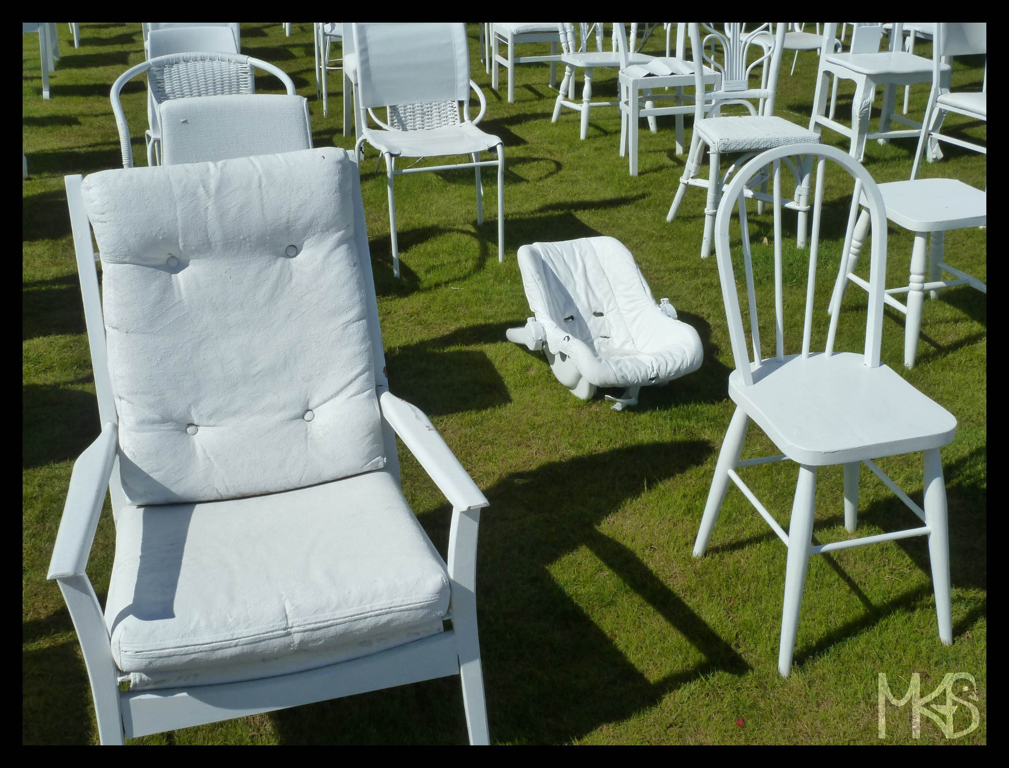 "185 Empty Chairs", Christchurch, New Zealand