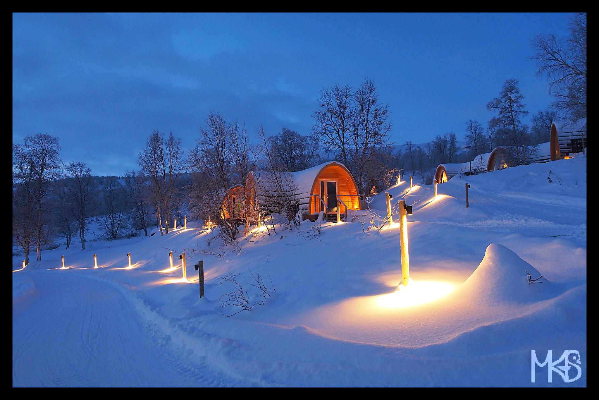 Gamme cabins, Snow Hotel, Kirkenes