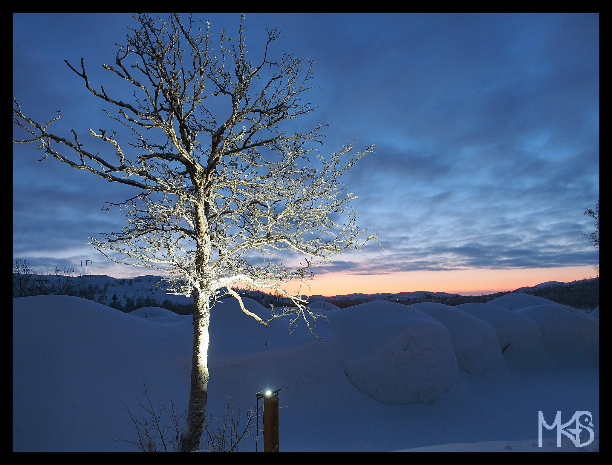 Winter, Kirkenes, Norway