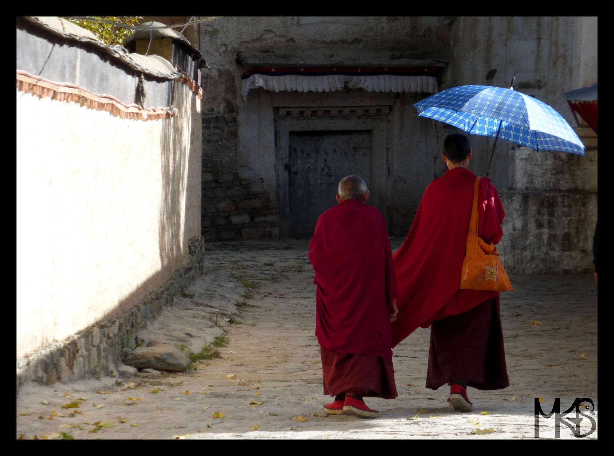 Monks in Tibet