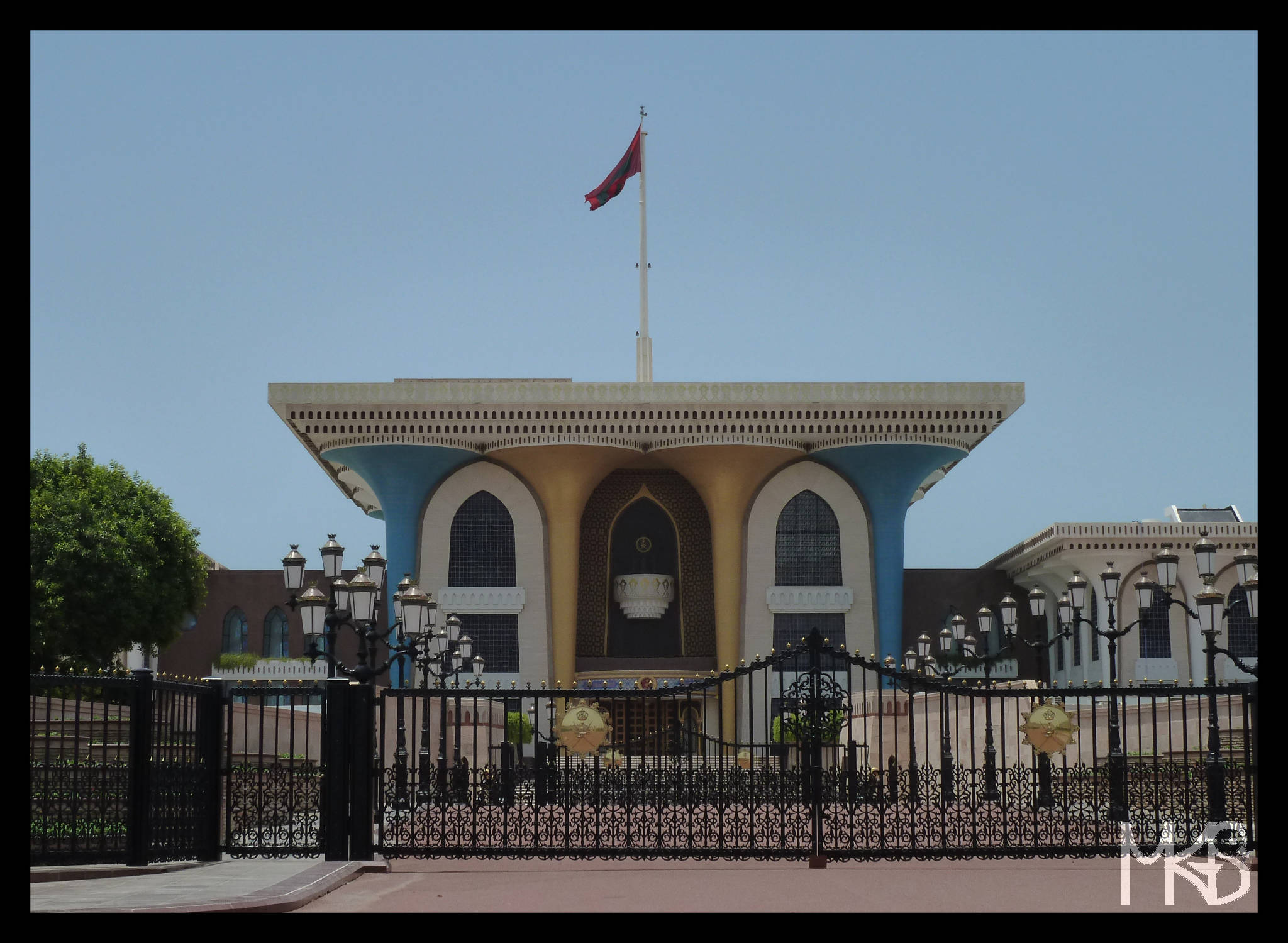 The Sultan's Al Alam Palace, Oman 