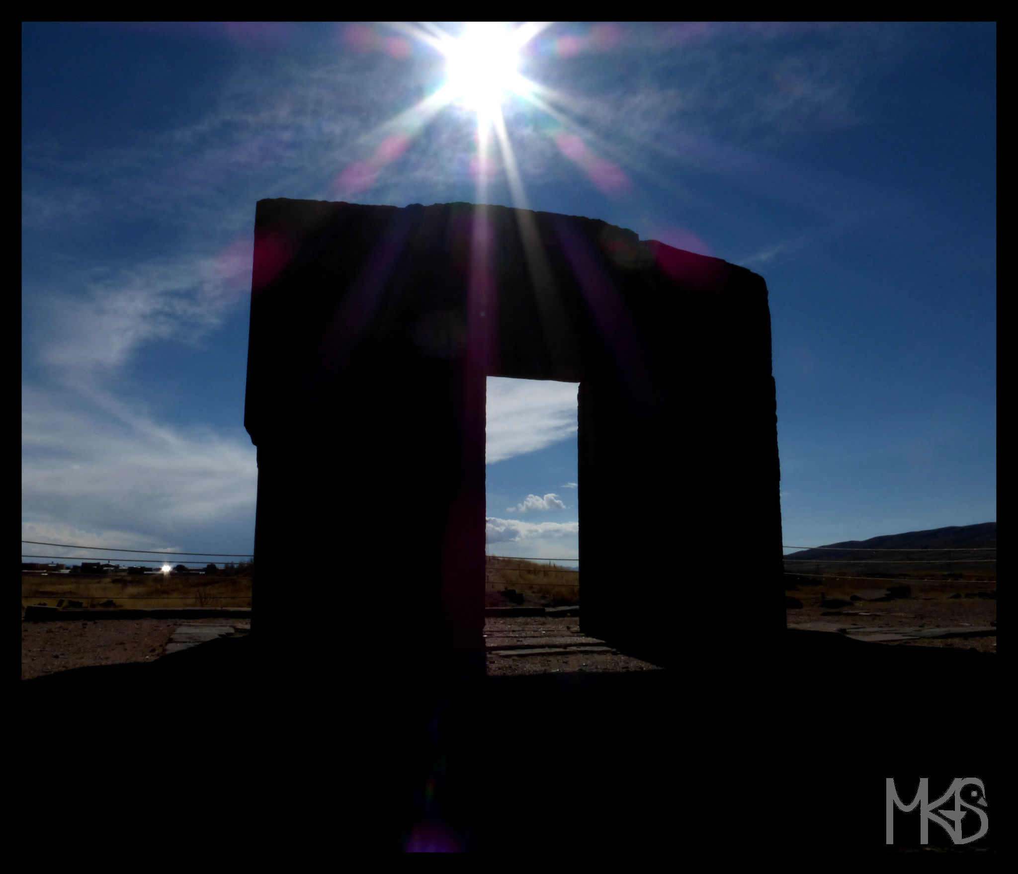 The "Gate of the Sun", Tiwanaku, Bolivia
