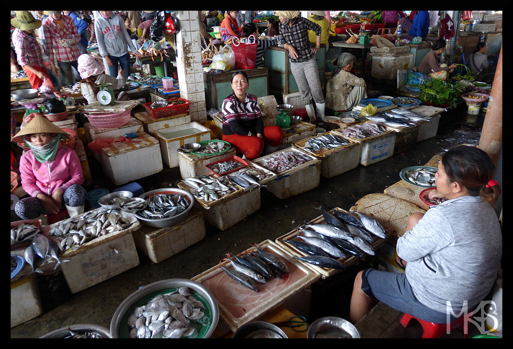 Market in Hoian, Vietnam